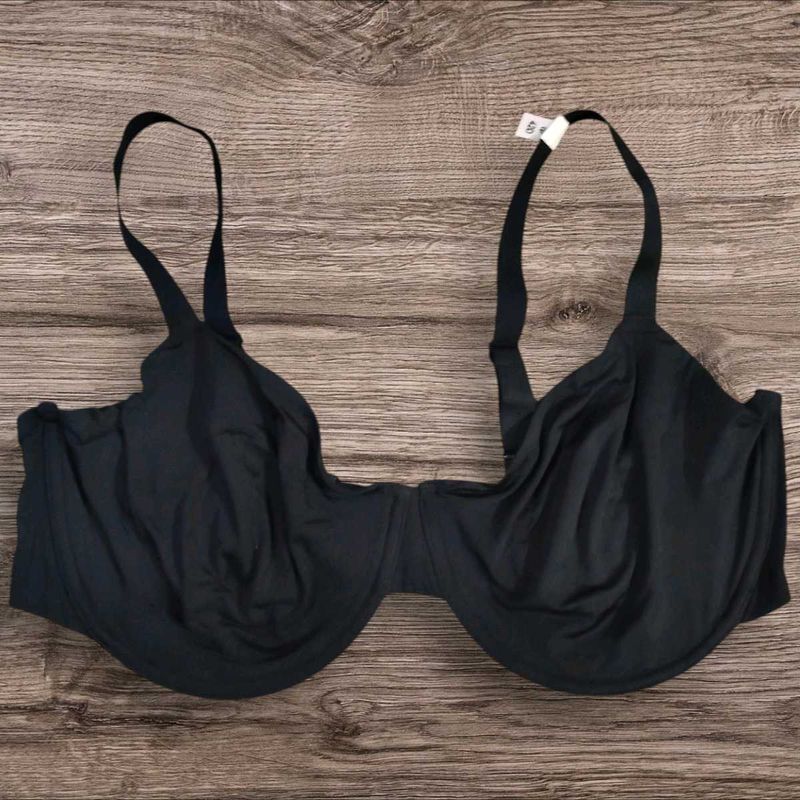 Next UK Black Underwired Comfort Bra