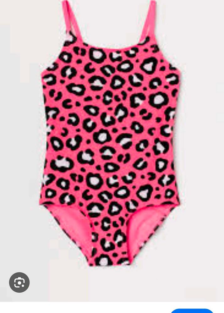 Pink Leopard Swimsuit