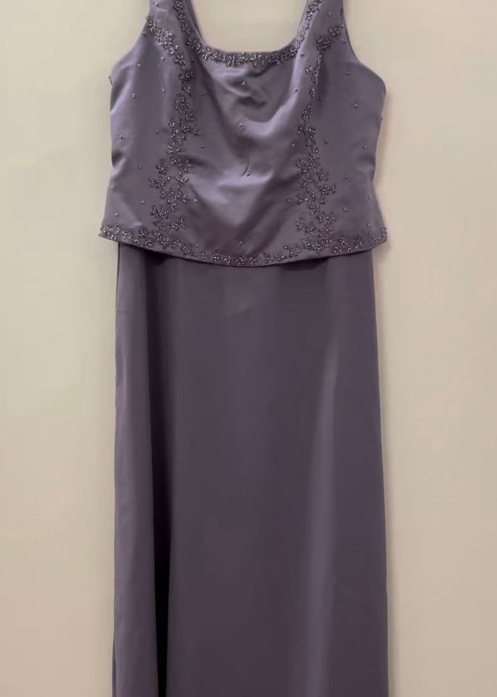 Pale Purple Prom Gown