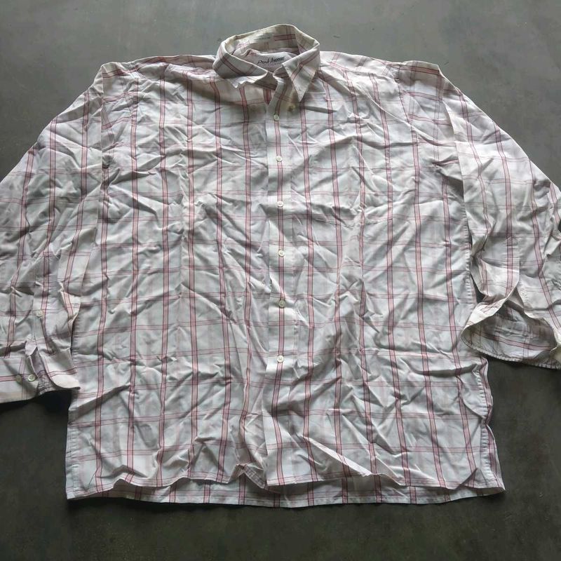 Men's Plaid Button-Down Shirt
