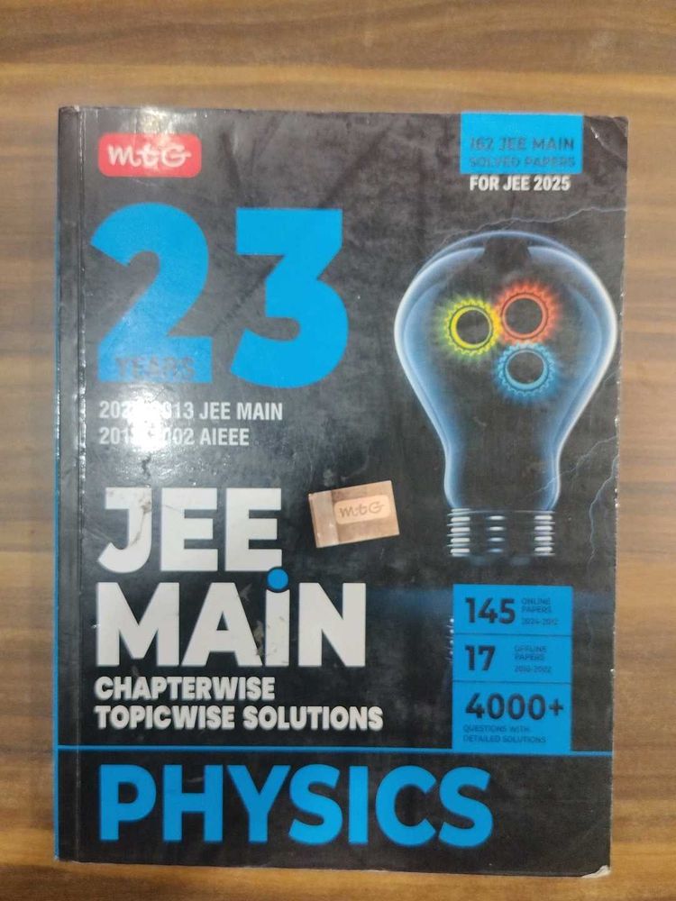 JEE Main Physics Chapterwise PYQs with Solutions