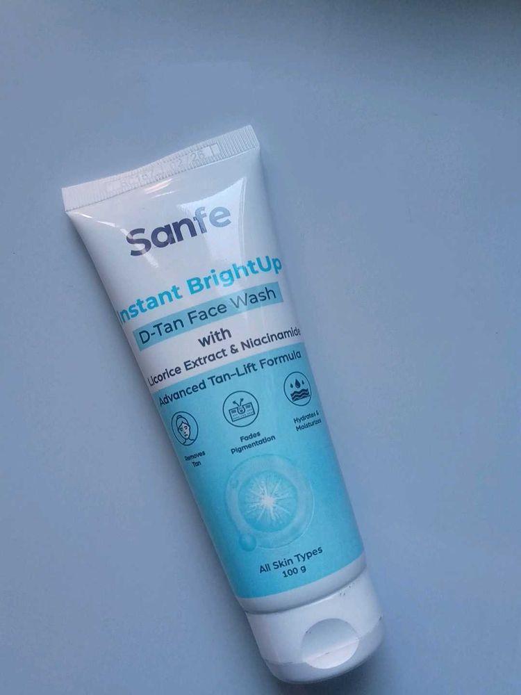 Sanfe Instant BrightUp D-Tan Face Wash
