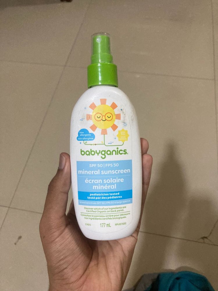 Babyganics Sunscreen SPF 50