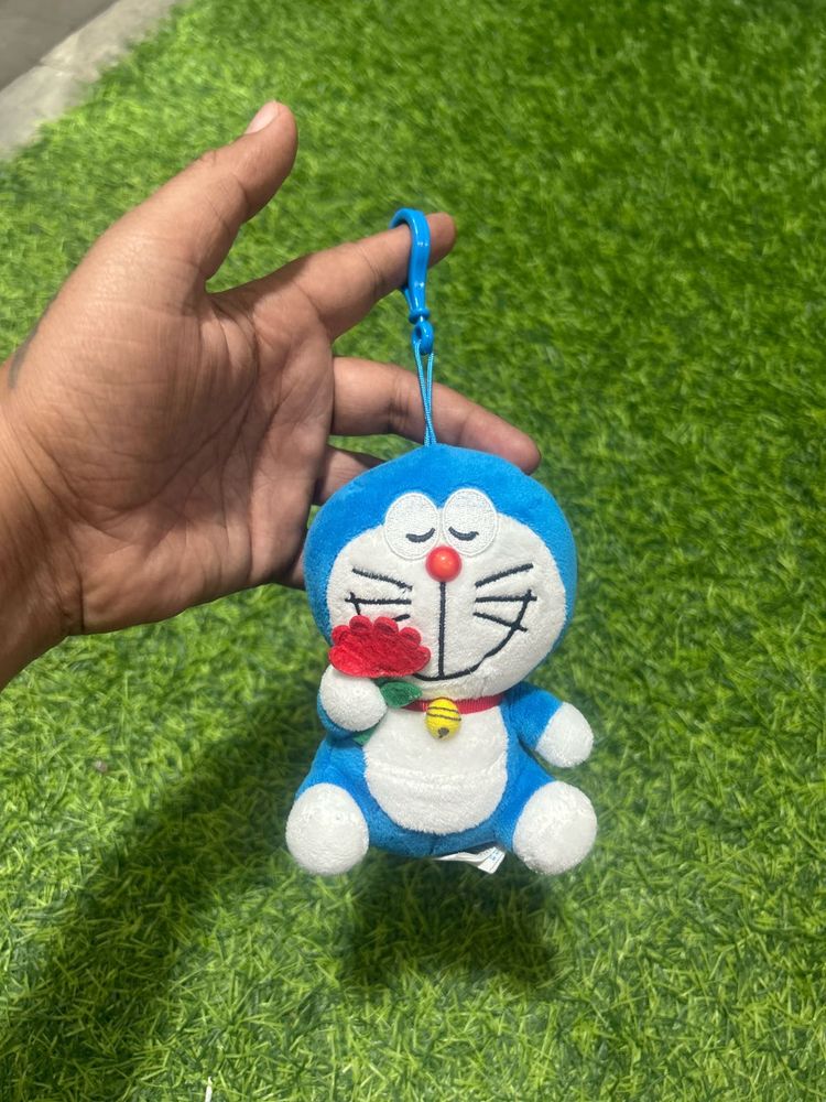Authentic Doraemon Plush Keychain