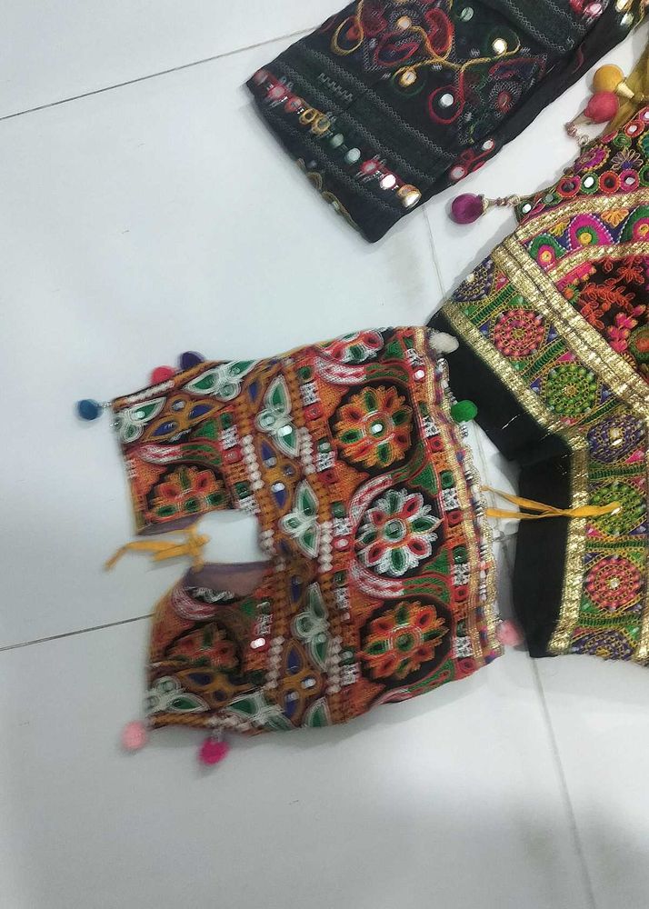 garba dress black Lehenga Choli Set