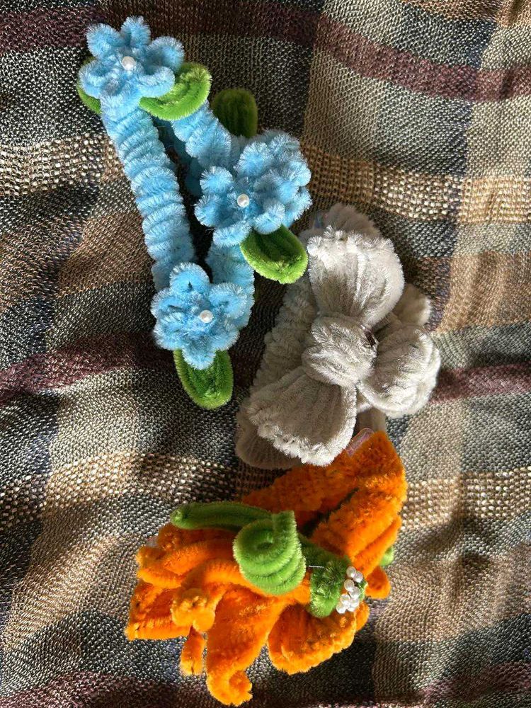 Cute Flower Hair Clips