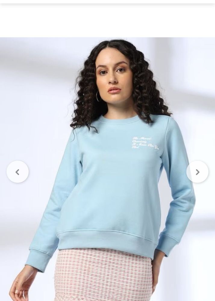 DNMX Light Blue Graphic Sweatshirt