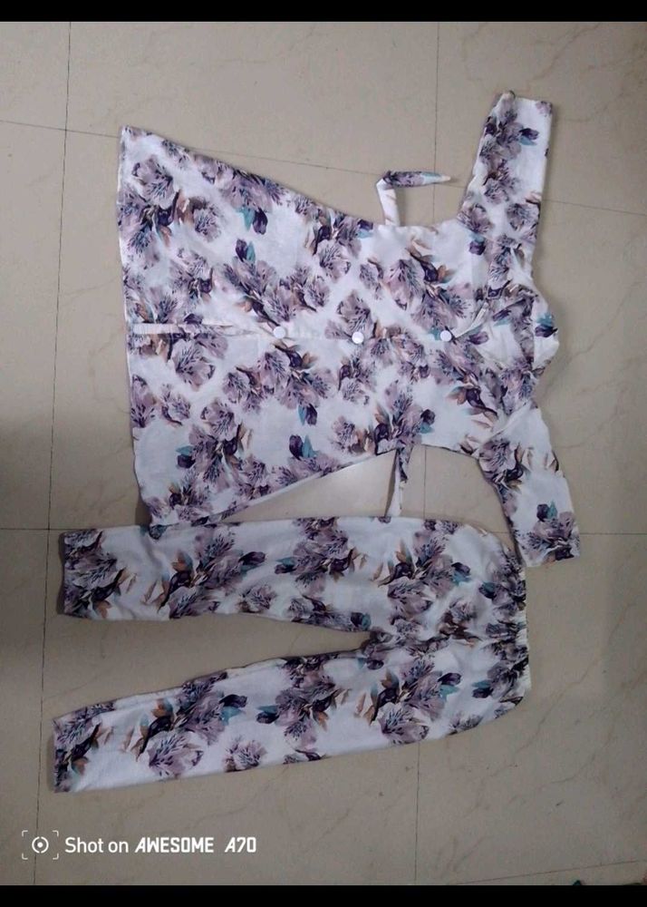 2 Floral Print Kurta Set🎁🥰with free bi