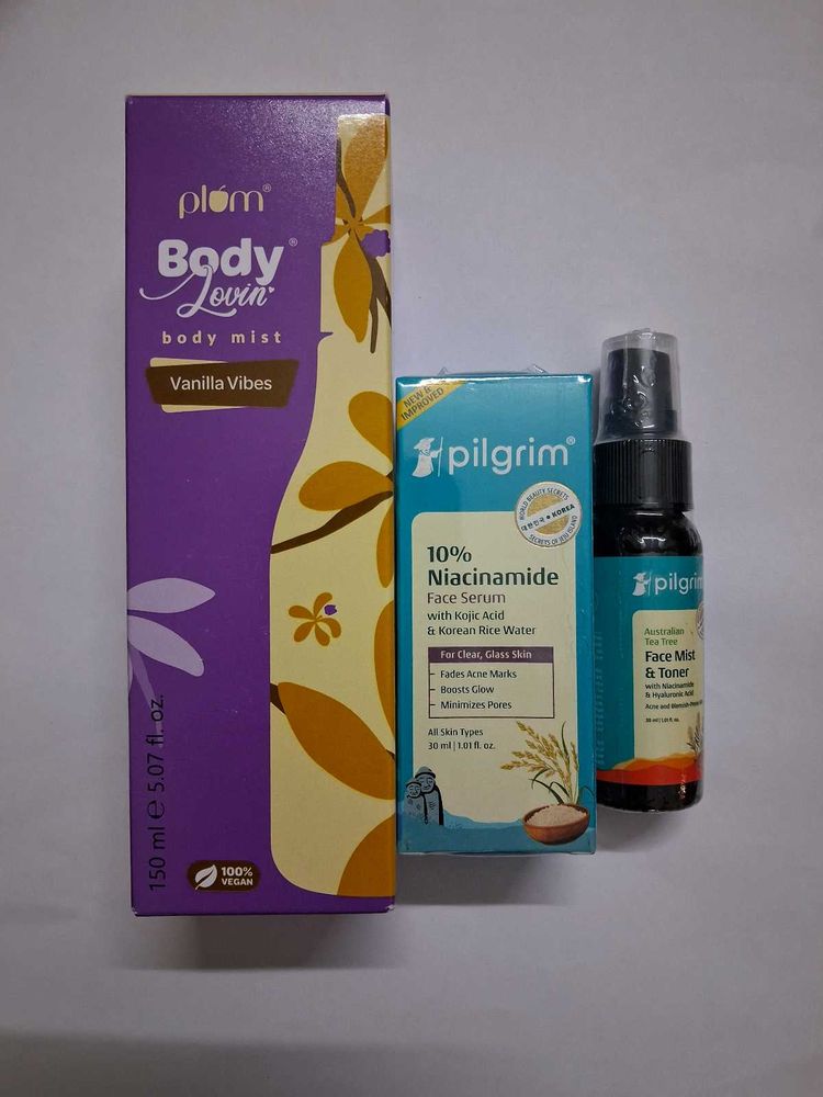 Plum &amp; Pilgrim Skincare Set