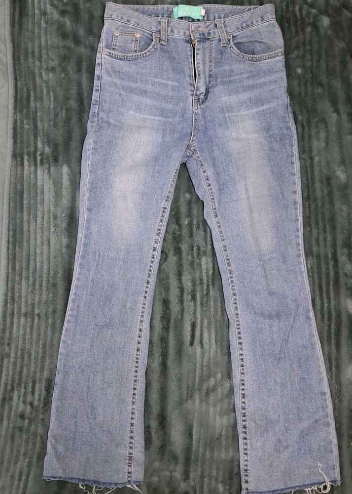 Light Wash Flare Jeans