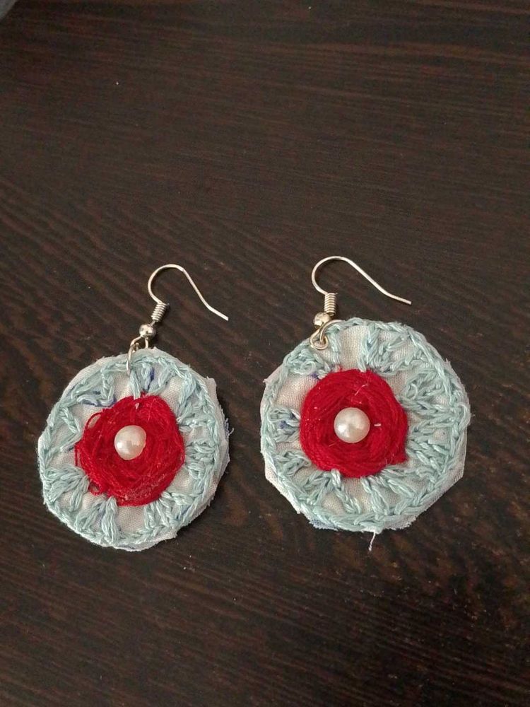 Handmade Floral Earrings