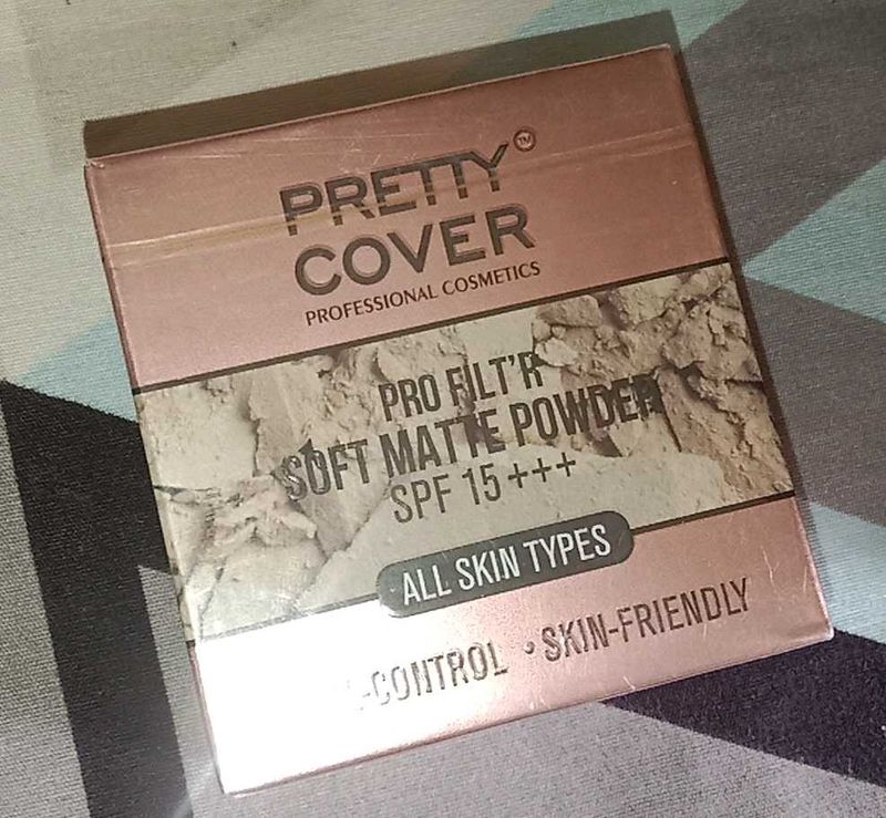 Pretty cover pro filter soft matte compact
