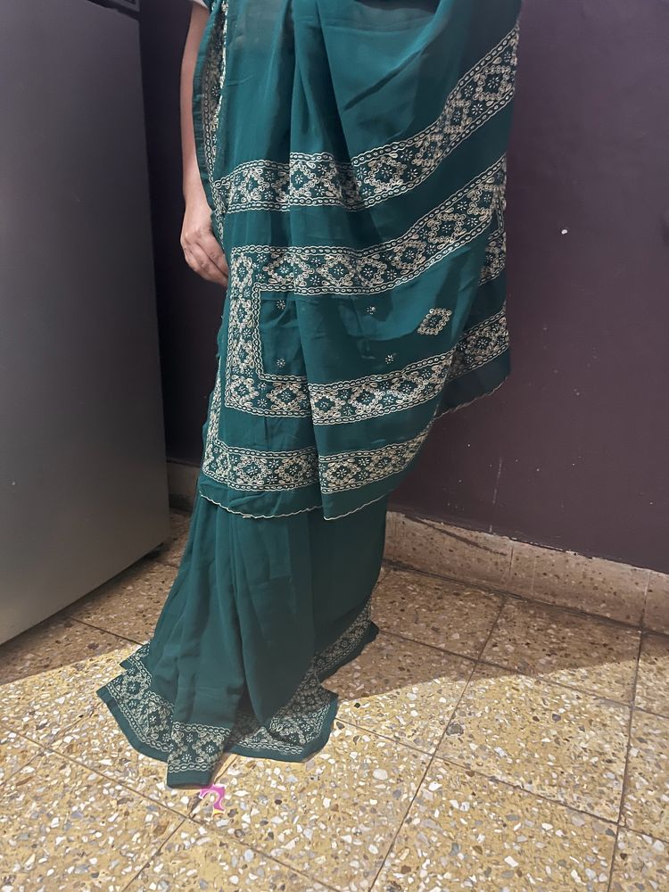 Women’s Green Saaree