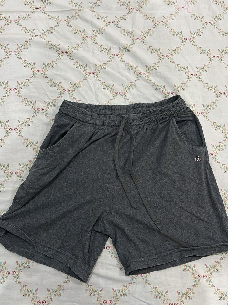 Jockey Comfortable Grey Lounge Shorts