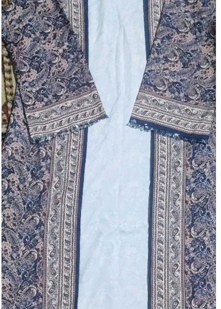 Designer Paisley  rose pashmina open hijab  with j