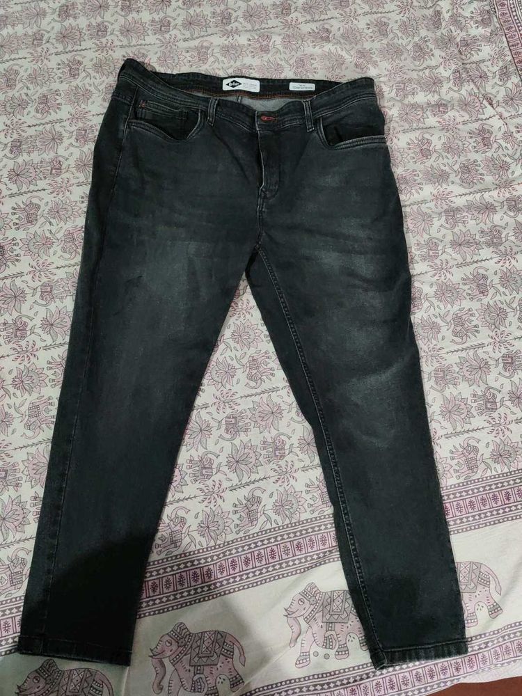 Men's Lee Cooper Black Jeans New