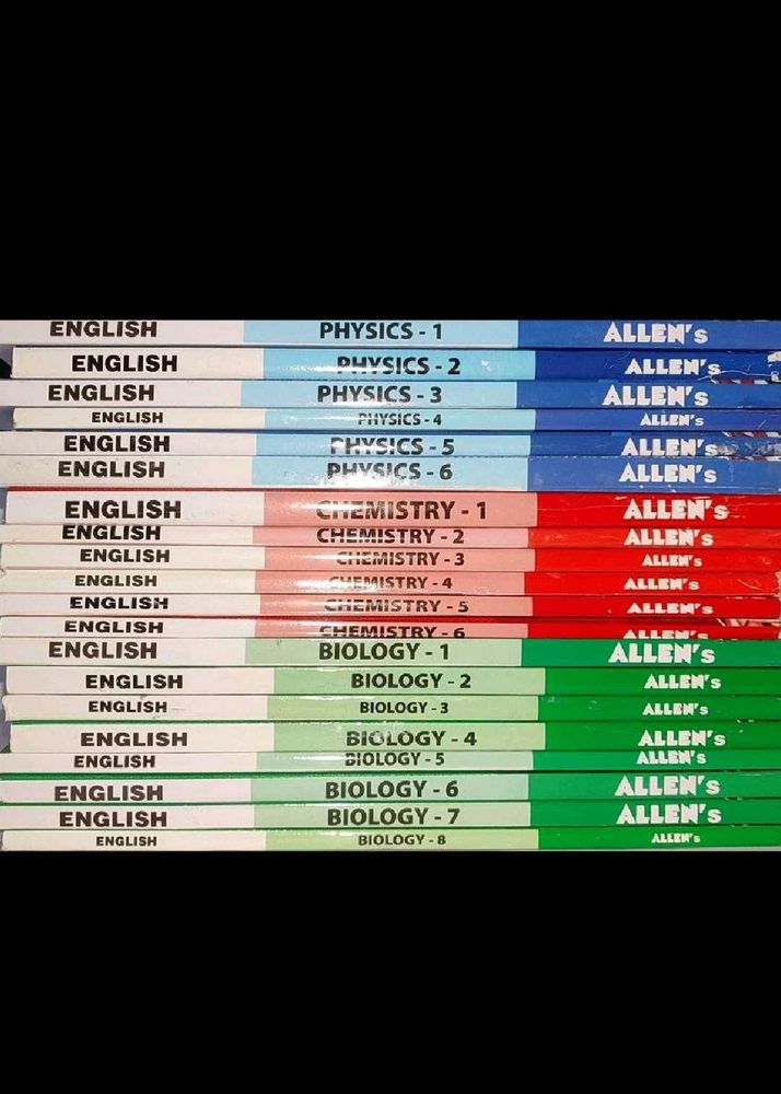 Allen's Physics, Chemistry, Biology neet