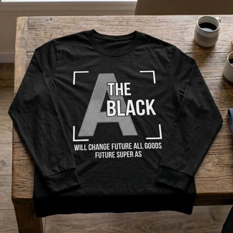 Black Graphic T-Shirt