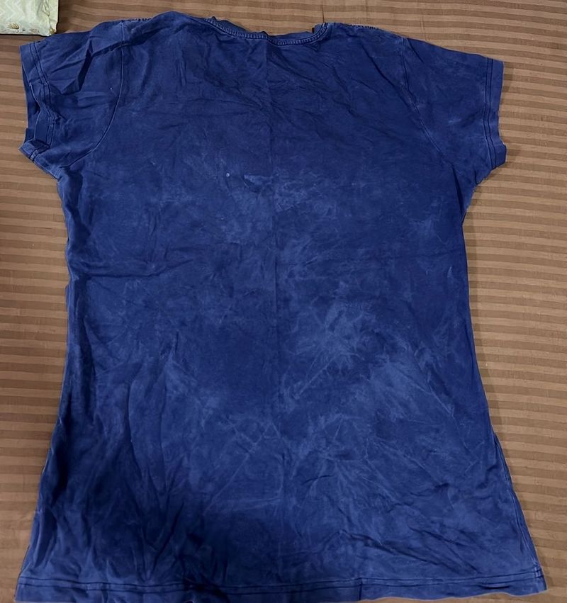 Blue Graphic T-Shirt