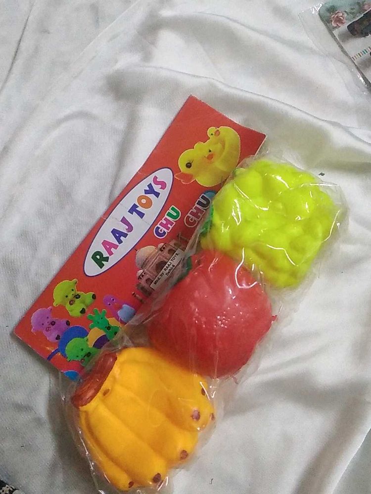 Raaj Toys Squishy Fruit Set