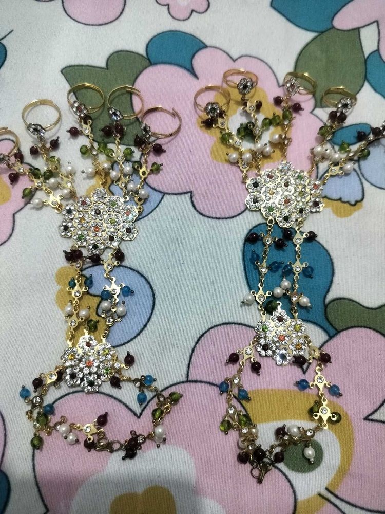 Indian Hand Harness Ring Jewelry