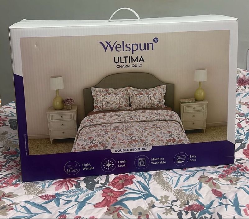 New- Welspun Ultima Charm Quilt