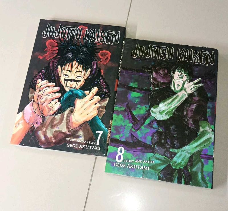 Jujutsu Kaisen Volume 7 And 8