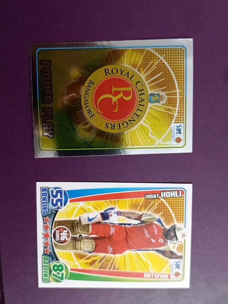 2012 Virat Base + Rcb silver logo✨