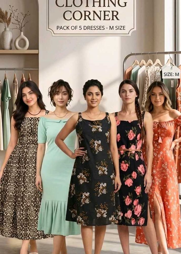 Pack of 5 Dresses