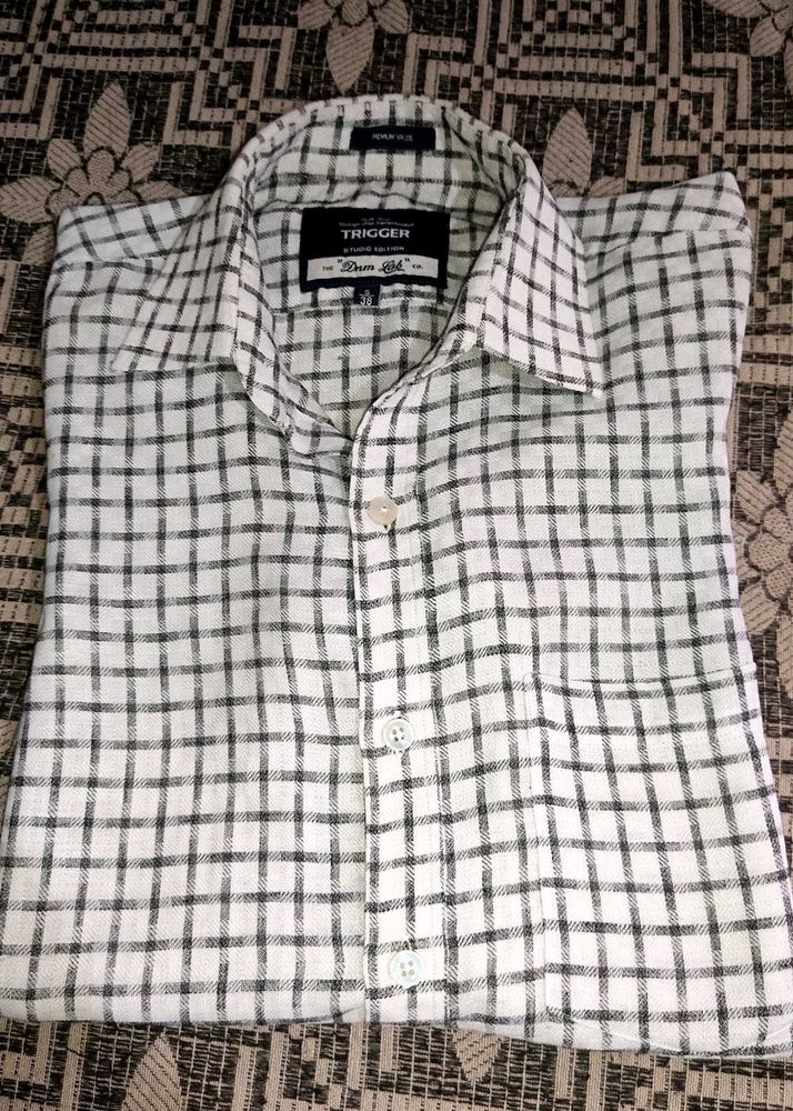 Men's Checked Casual Shirt