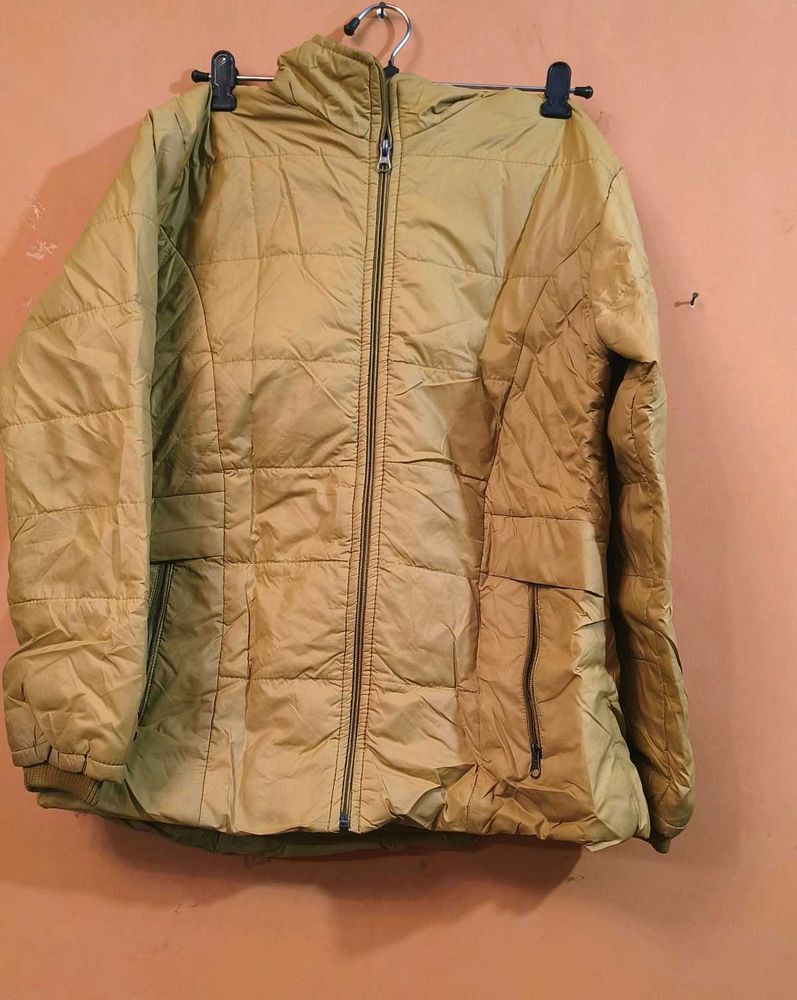 SALE:MUSTARD WINTER PUFFER JACKET