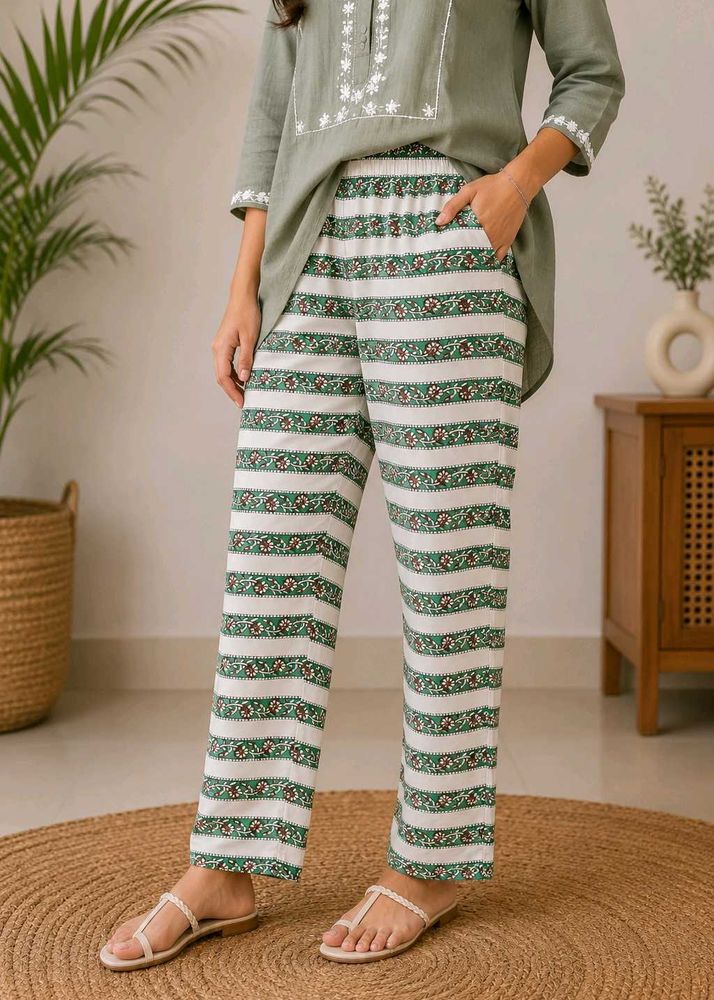 Stylish Striped Ethnic Pants