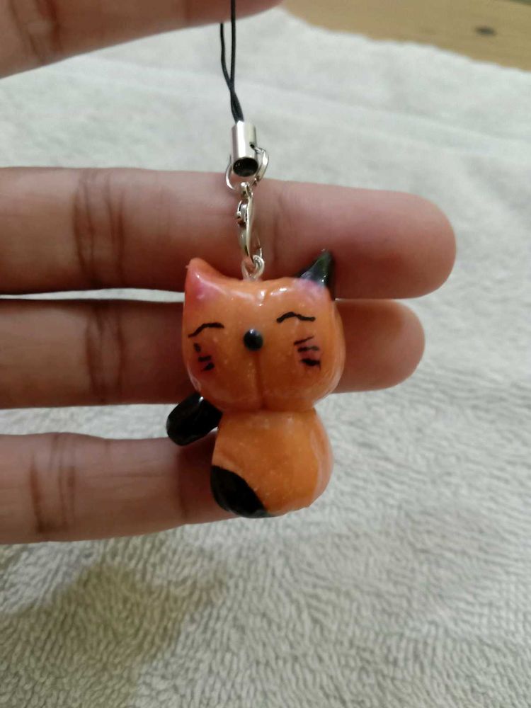 Handmade cute cat charms or keychain