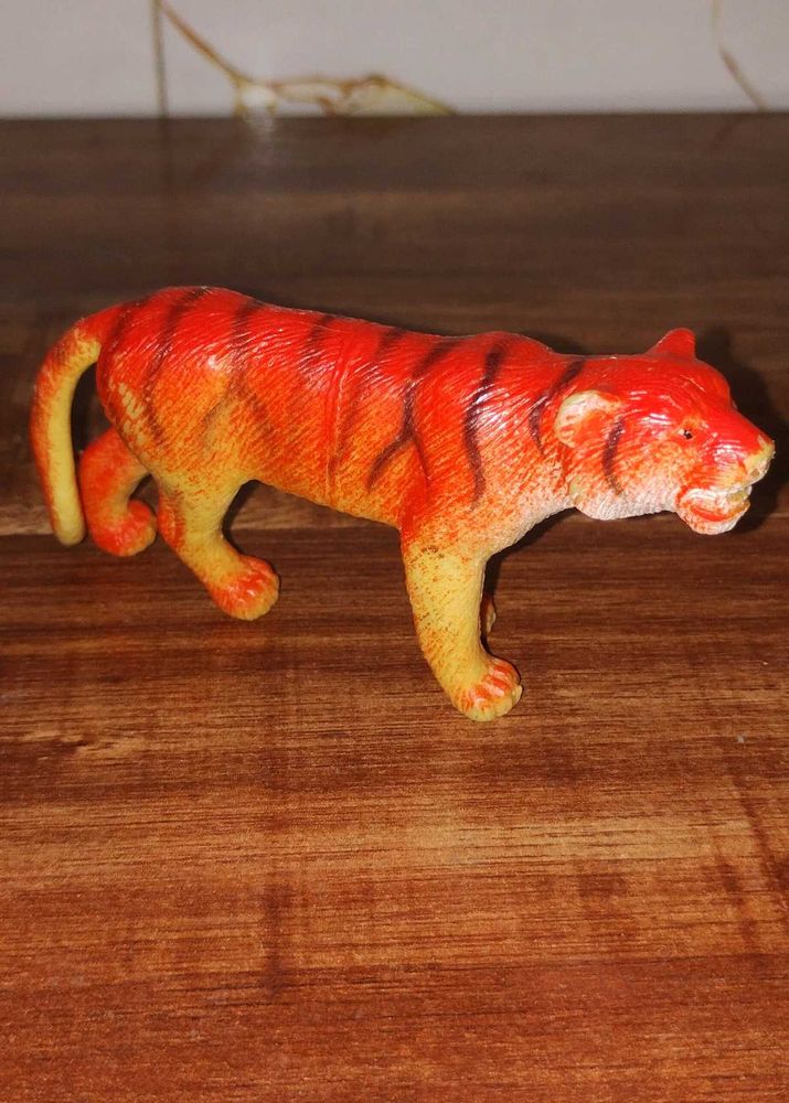 Vintage Tiger Toy Figurine