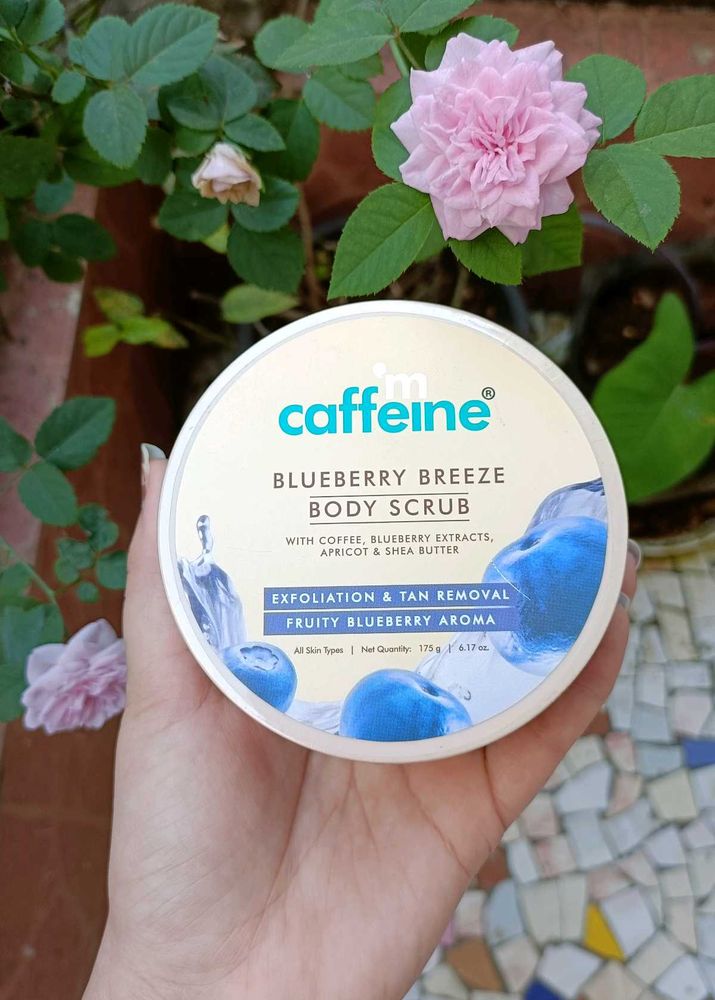 MCaffeine Blueberry Breeze Body Scrub