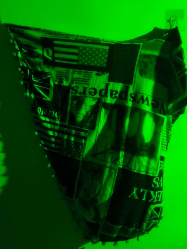 Unique Newspaper Print Dupatta