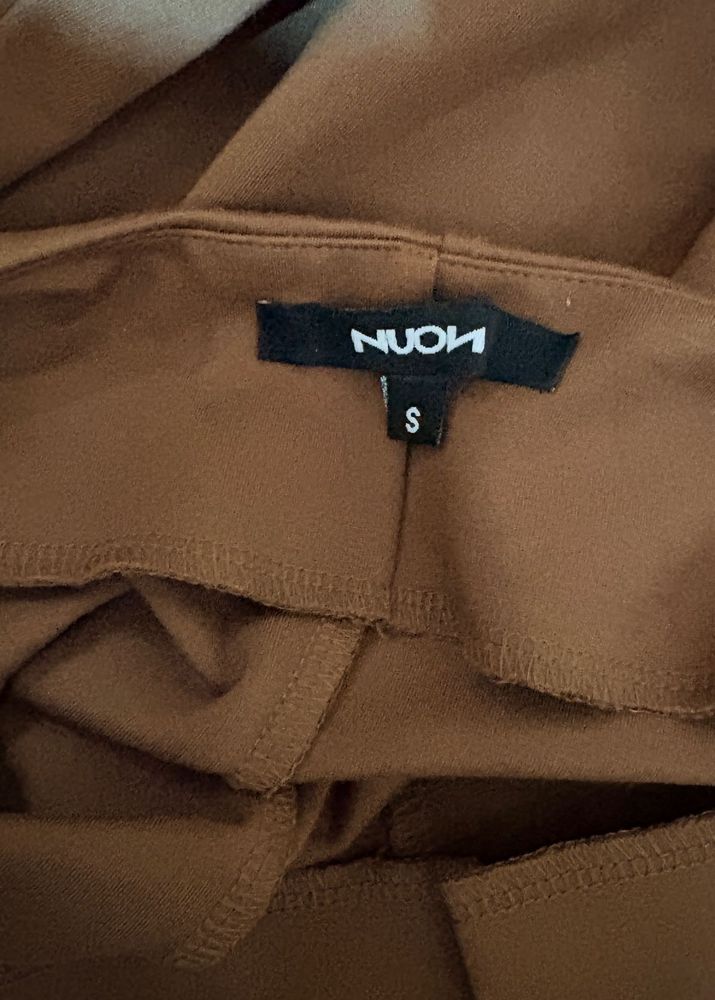 NUON Brown Casual Pants