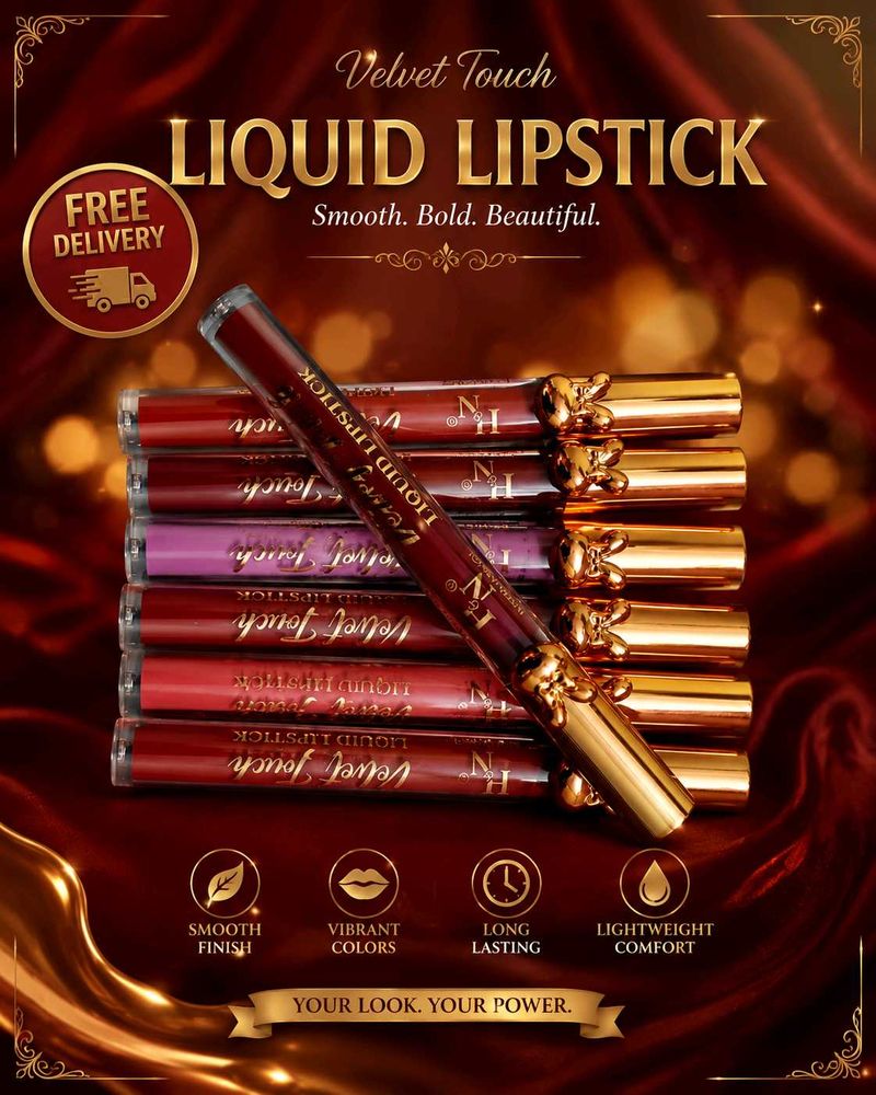 matte finished lipstick multi colours pack of 6