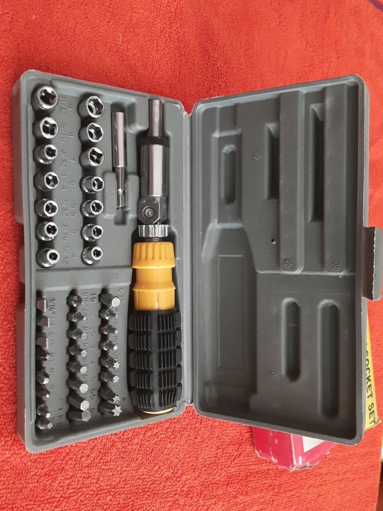 💥 41 In 1 PIECE BIT and SOCKET SET pack Of 1