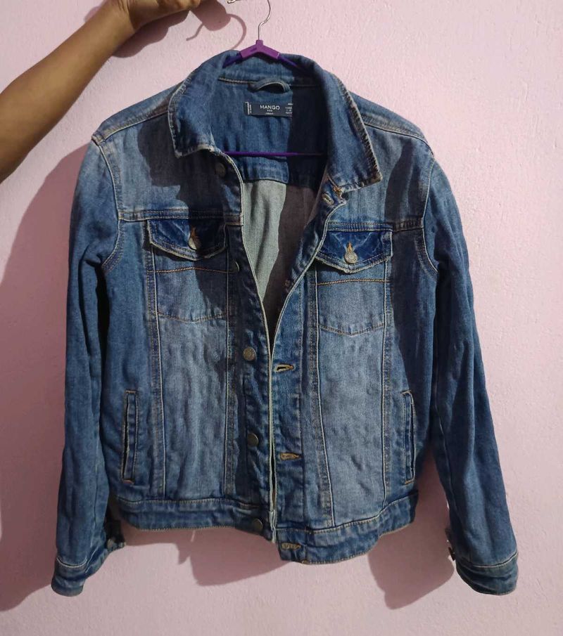 mango denim jacket