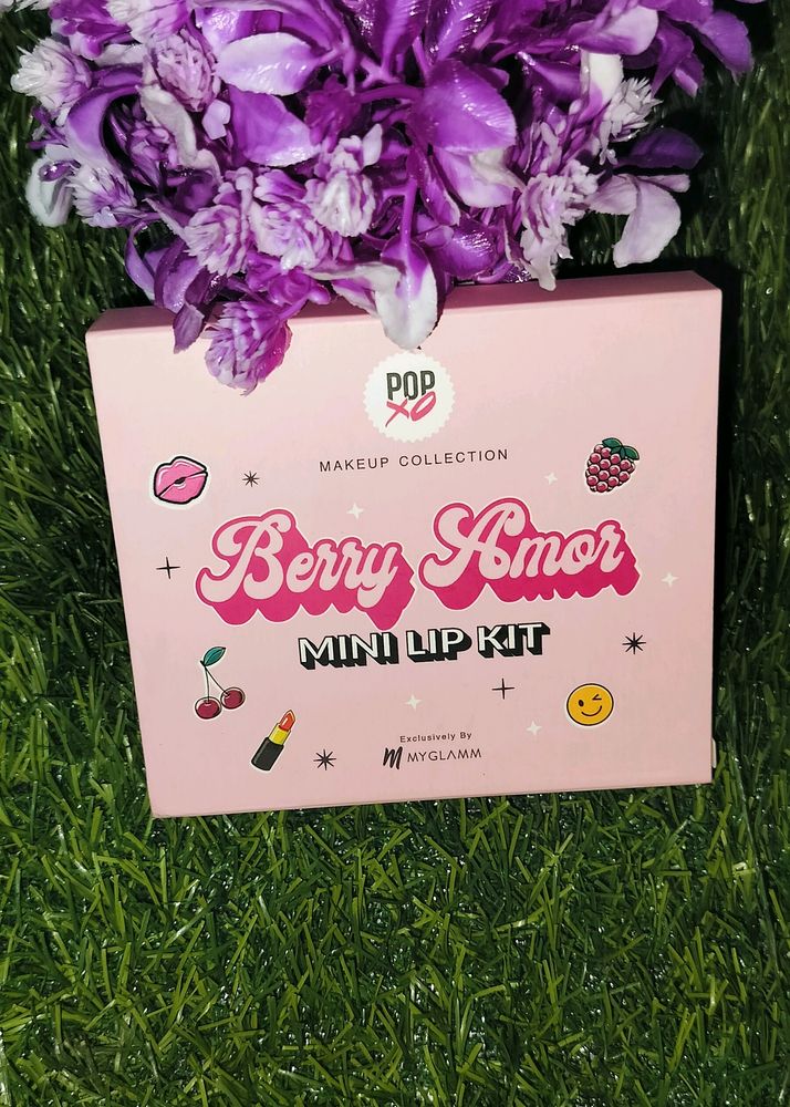 Myglamm popxo Mini Lip Kit - Berry Amor