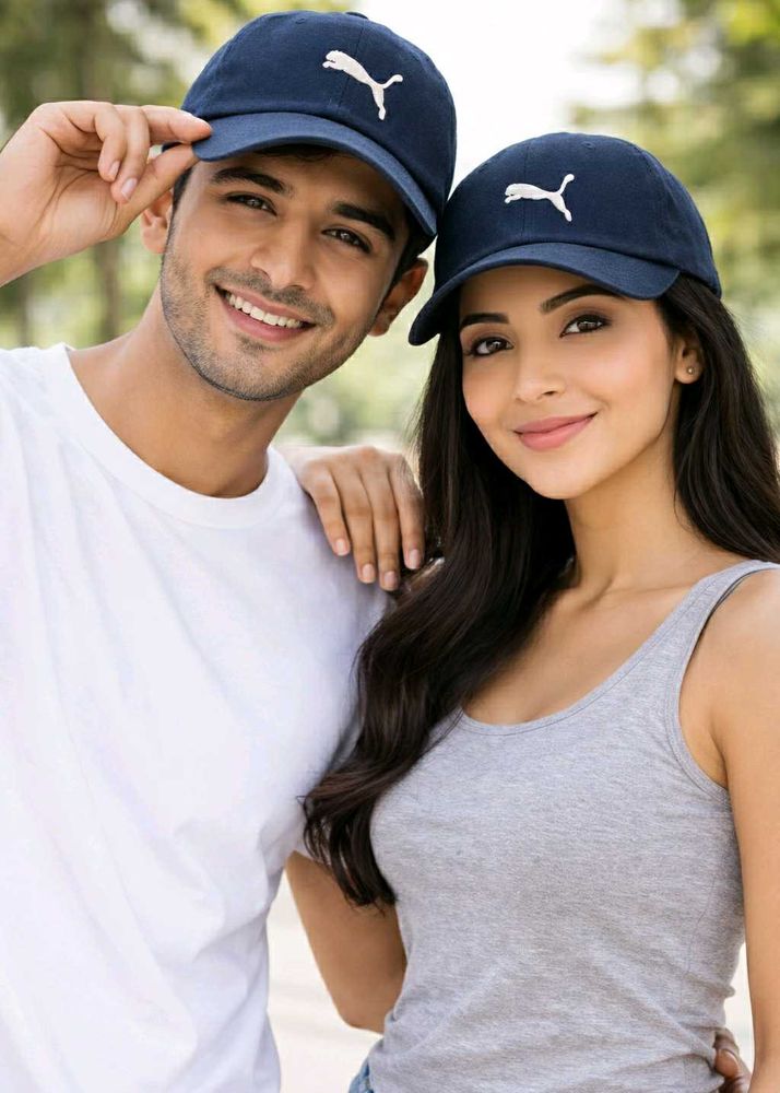 Puma Navy Blue Adjustable Sports Cap