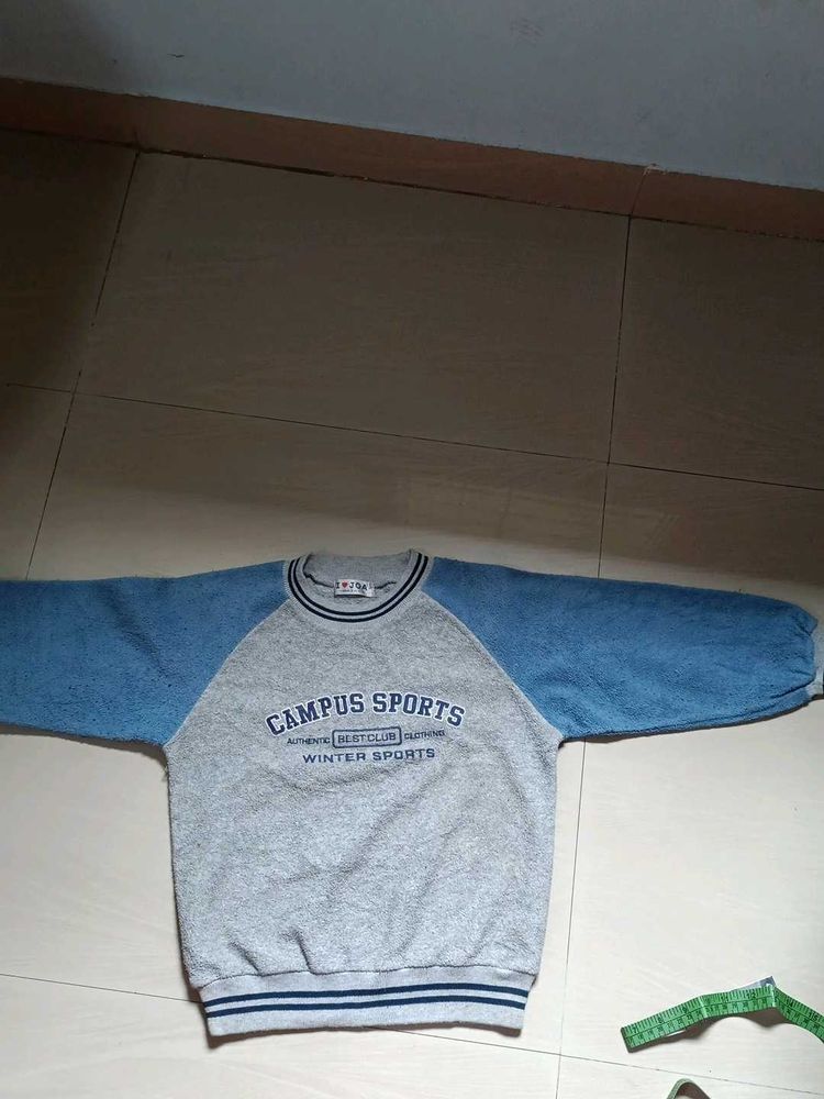 Vintage Campus Sports Sweatshirt