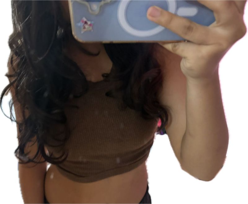 y2k thrifted top