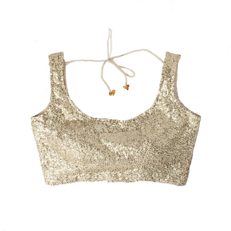 Sparkling Sequined Ethnic Blouse
