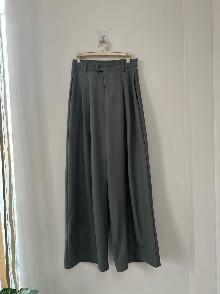 Grey Highwaist Pants Fixed Price