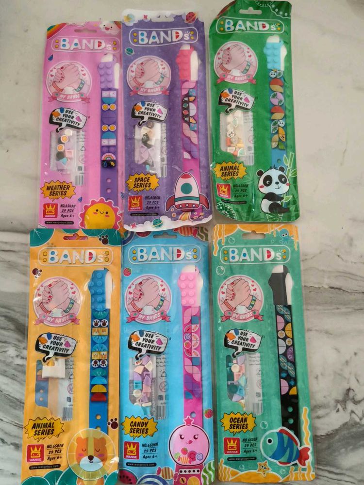 Diy Lego BANDS Bracelet Set