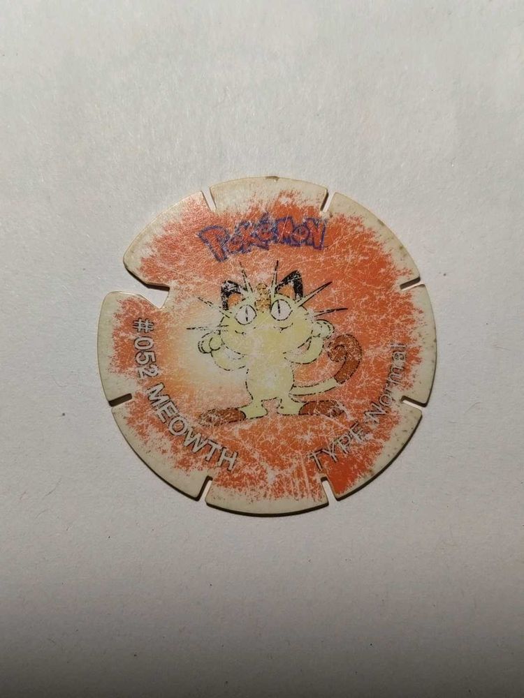 Cheetos Pokemon Tazo - MEOWTH