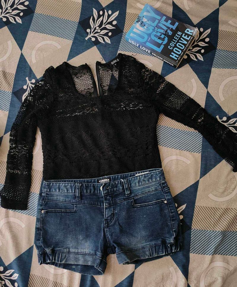 Black Net Top (Pintrest Addition)