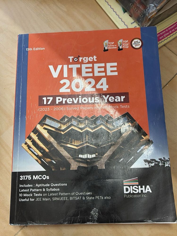 VITEEE 2024 Exam Prep Book